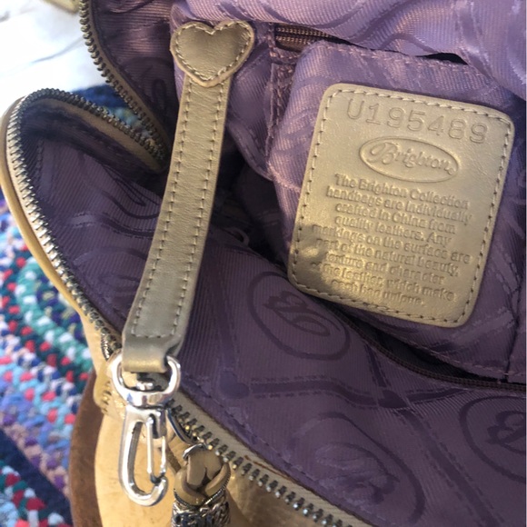 Brighton Elegant Cream Handbag with Tassel - Picture 4 of 6